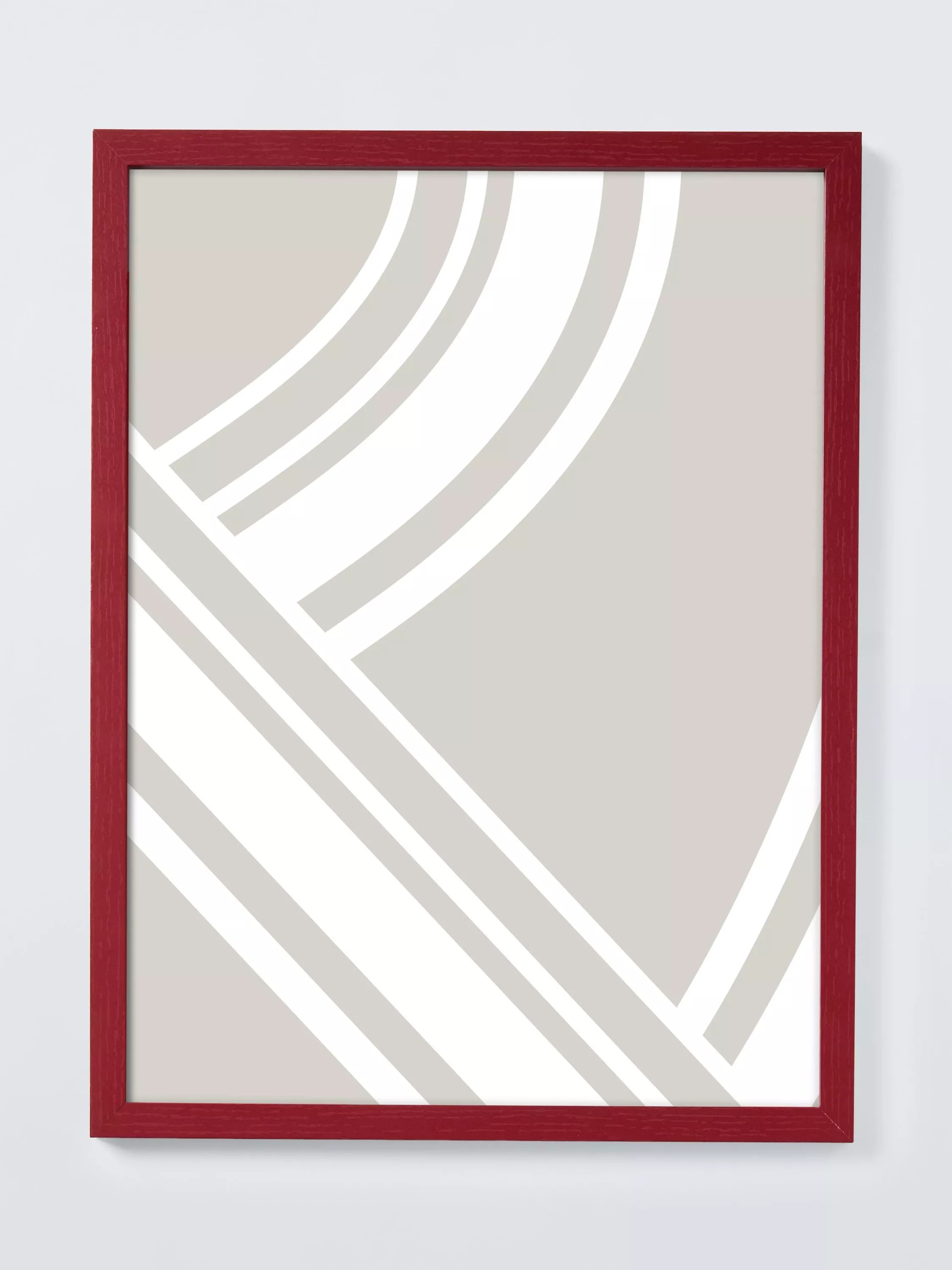 John Lewis poster frame deep red 12x16 inch (British brand)