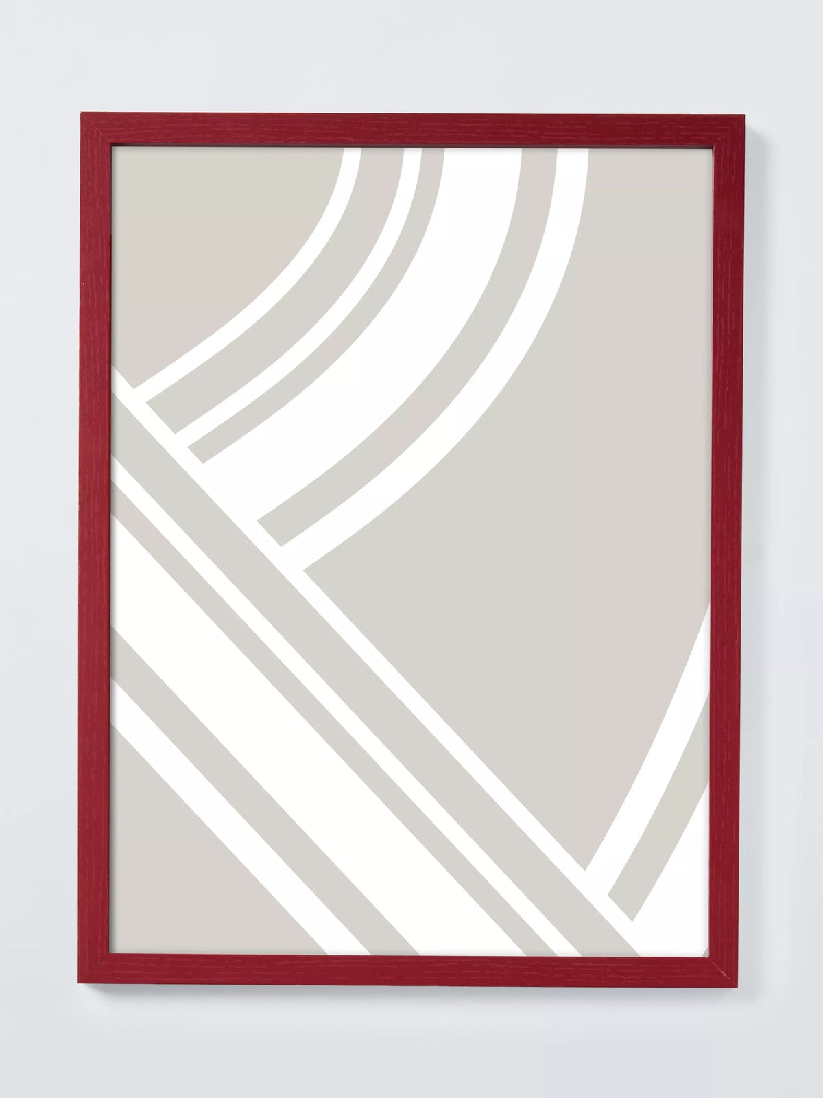 John Lewis poster frame deep red 12x16 inch (British brand)