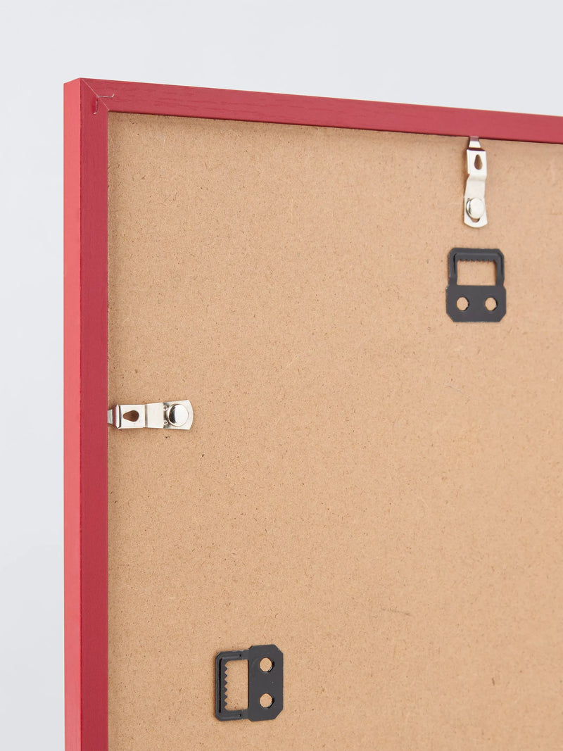 John Lewis poster frame deep red 12x16 inch (British brand)
