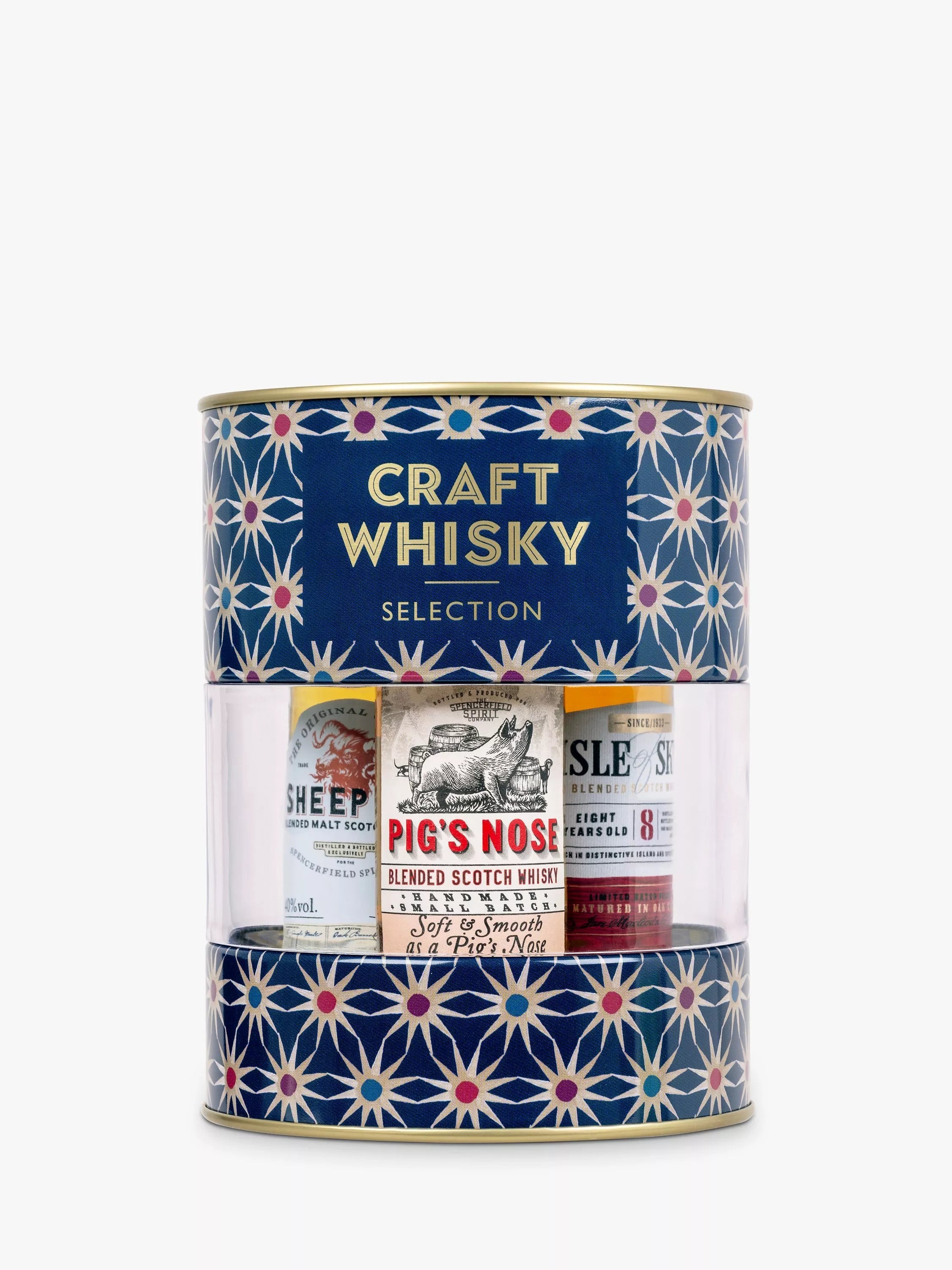 Craft whisky tasting selection trio set 3 x 5cl - British product
