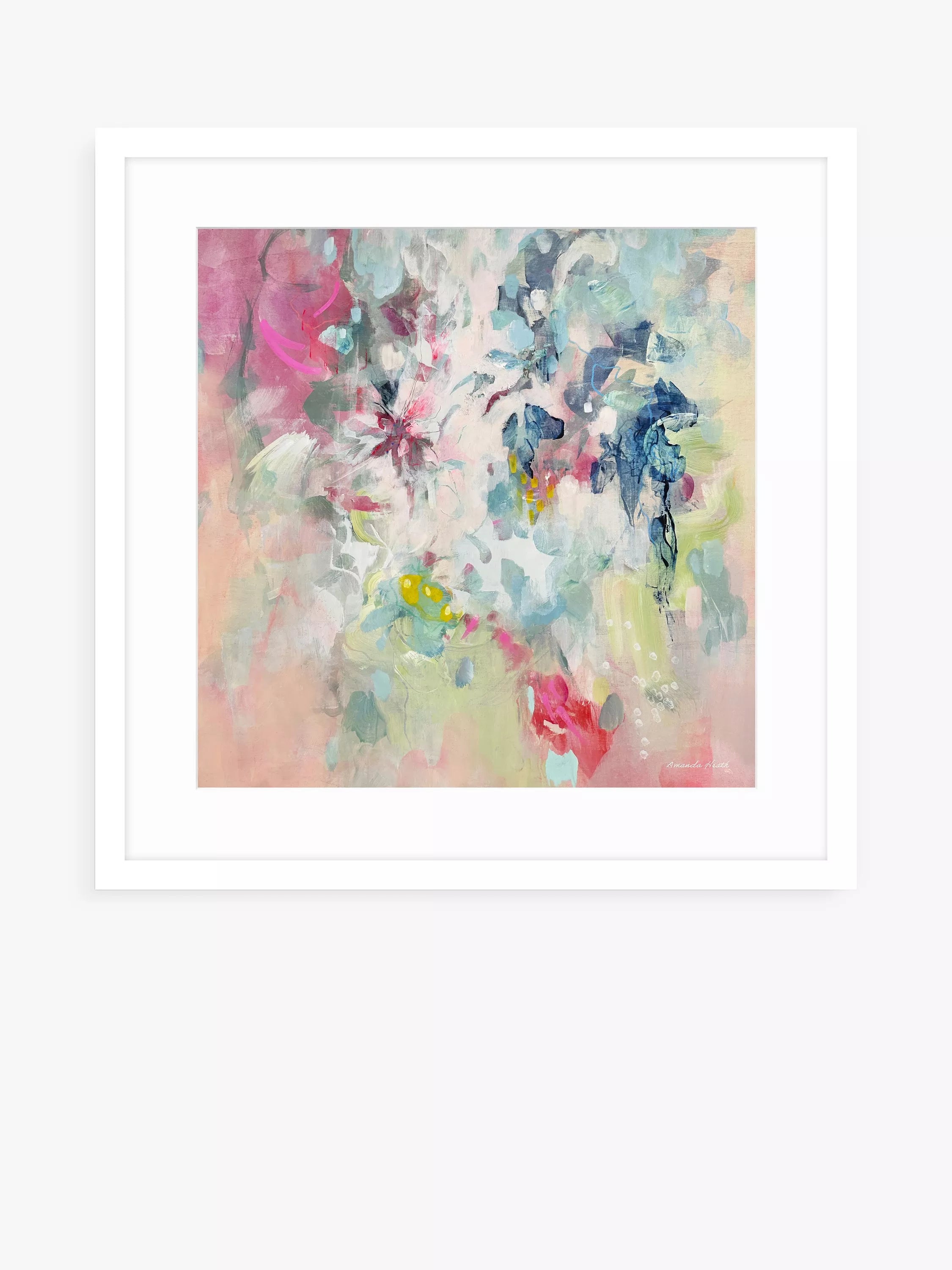 John Lewis framed print Barbados 61.5 x 61.5cm (British brand)
