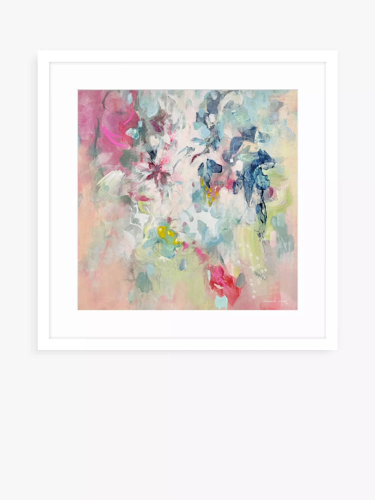 John Lewis framed print Barbados 61.5 x 61.5cm (British brand)