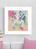 John Lewis framed print Barbados 61.5 x 61.5cm (British brand)