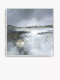 John Lewis Janet Gammans 'Reflecting Sky' framed canvas print, Multi, 84 x 84cm, UK version
