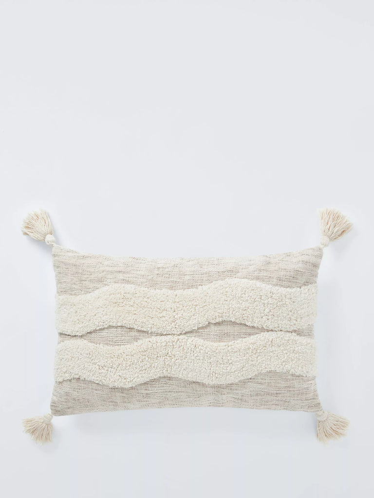 John Lewis ANYDAY Tufted Waves Cushion