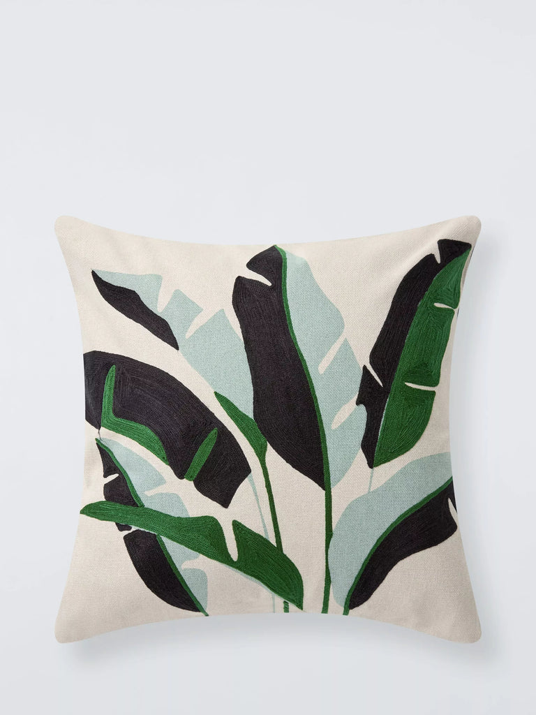 John Lewis ANYDAY Banana Leaves Cushion