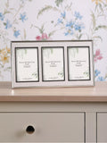 Laura Ashley Harrison Triple Photo Frame, 4 x 6" (10 x 15cm)