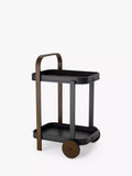 Umbra Bellwood two-tier wooden bar cart (British brand)