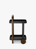 Umbra Bellwood two-tier wooden bar cart (British brand)