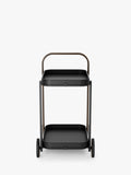 Umbra Bellwood two-tier wooden bar cart (British brand)
