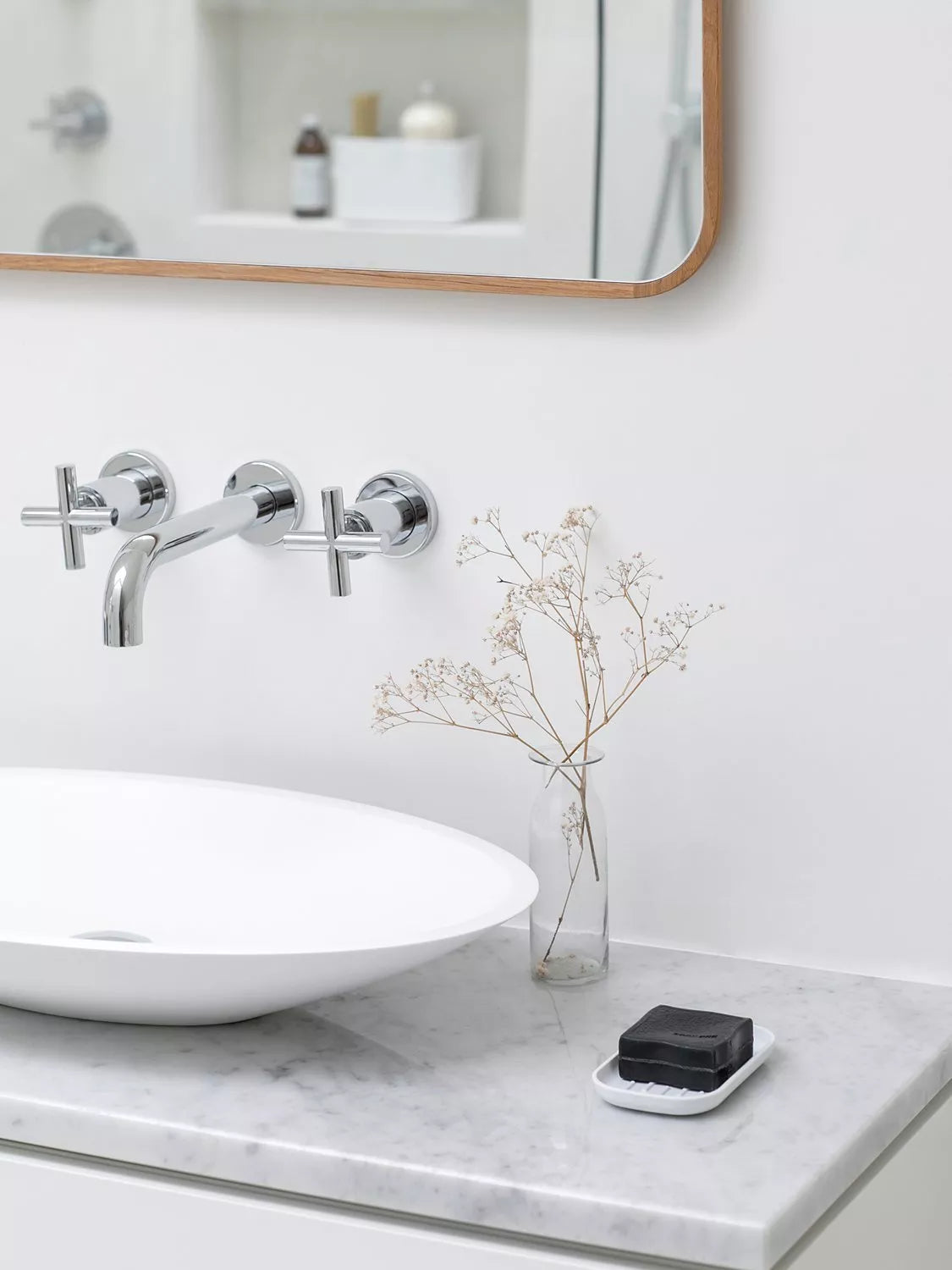 Brabantia ReNew soap dish white, UK version