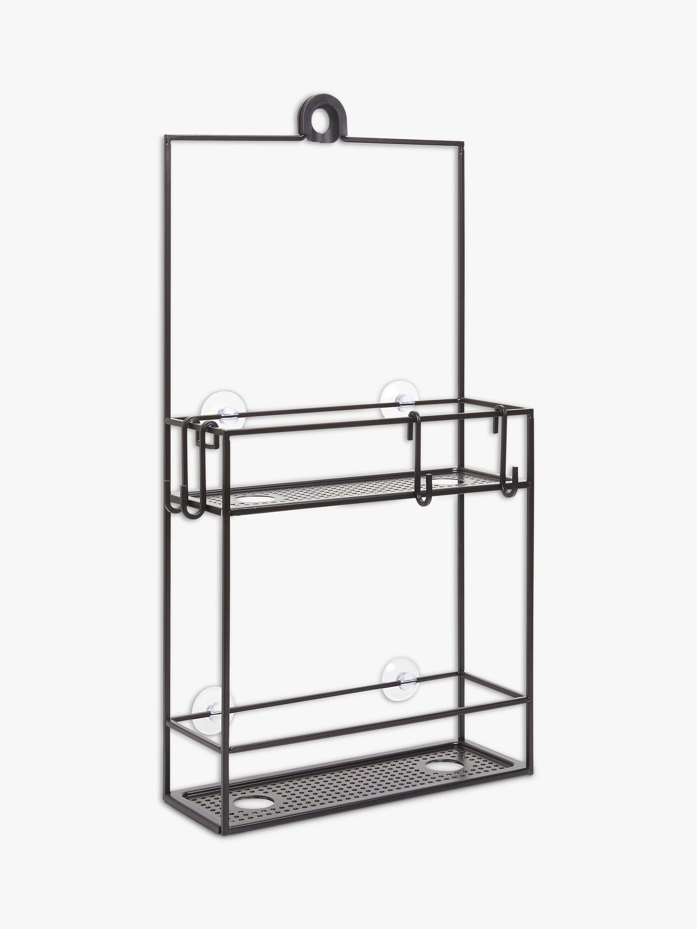 Umbra Cubiko shower caddy black steel (British brand)
