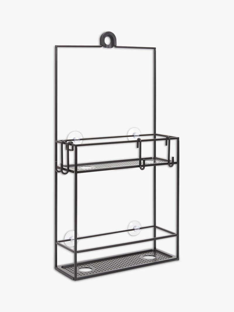 Umbra Cubiko shower caddy black steel (British brand)