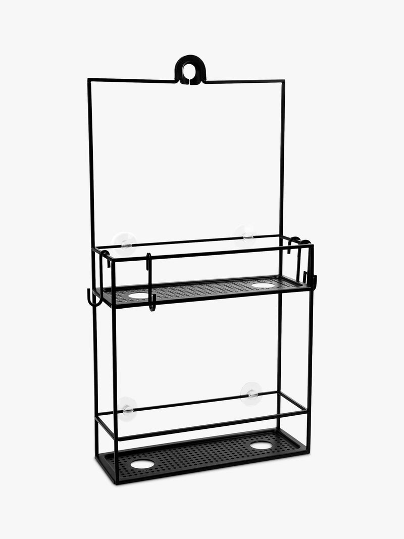 Umbra Cubiko shower caddy black steel (British brand)