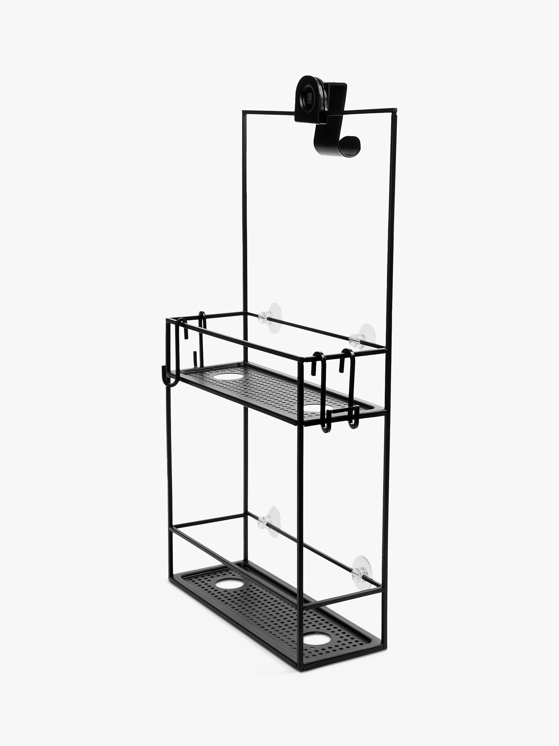 Umbra Cubiko shower caddy black steel (British brand)