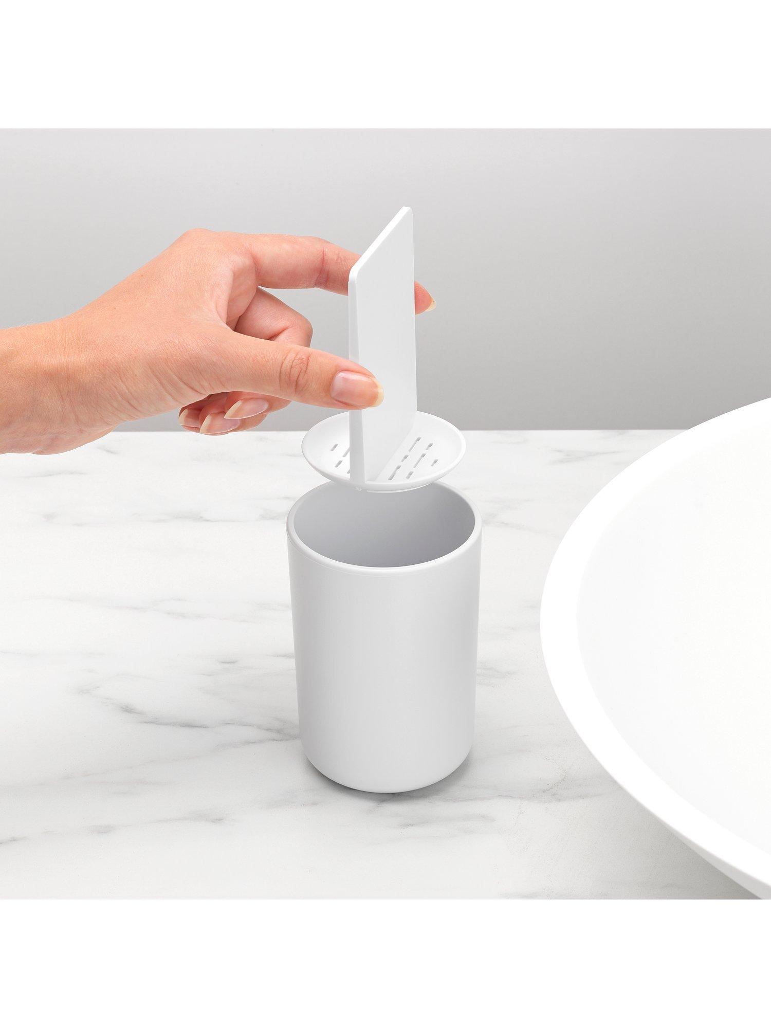 Brabantia ReNew toothbrush holder 11cm tall, imported from the UK