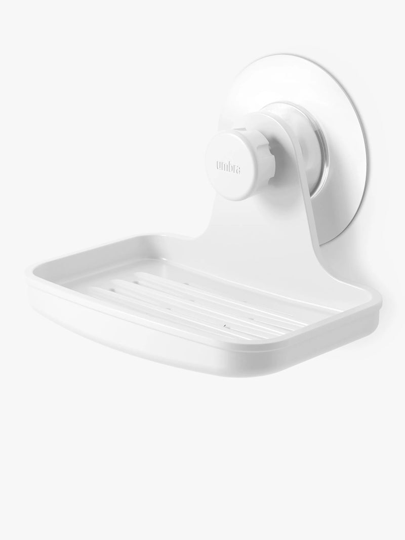 Umbra adhesive soap dish white (British brand)