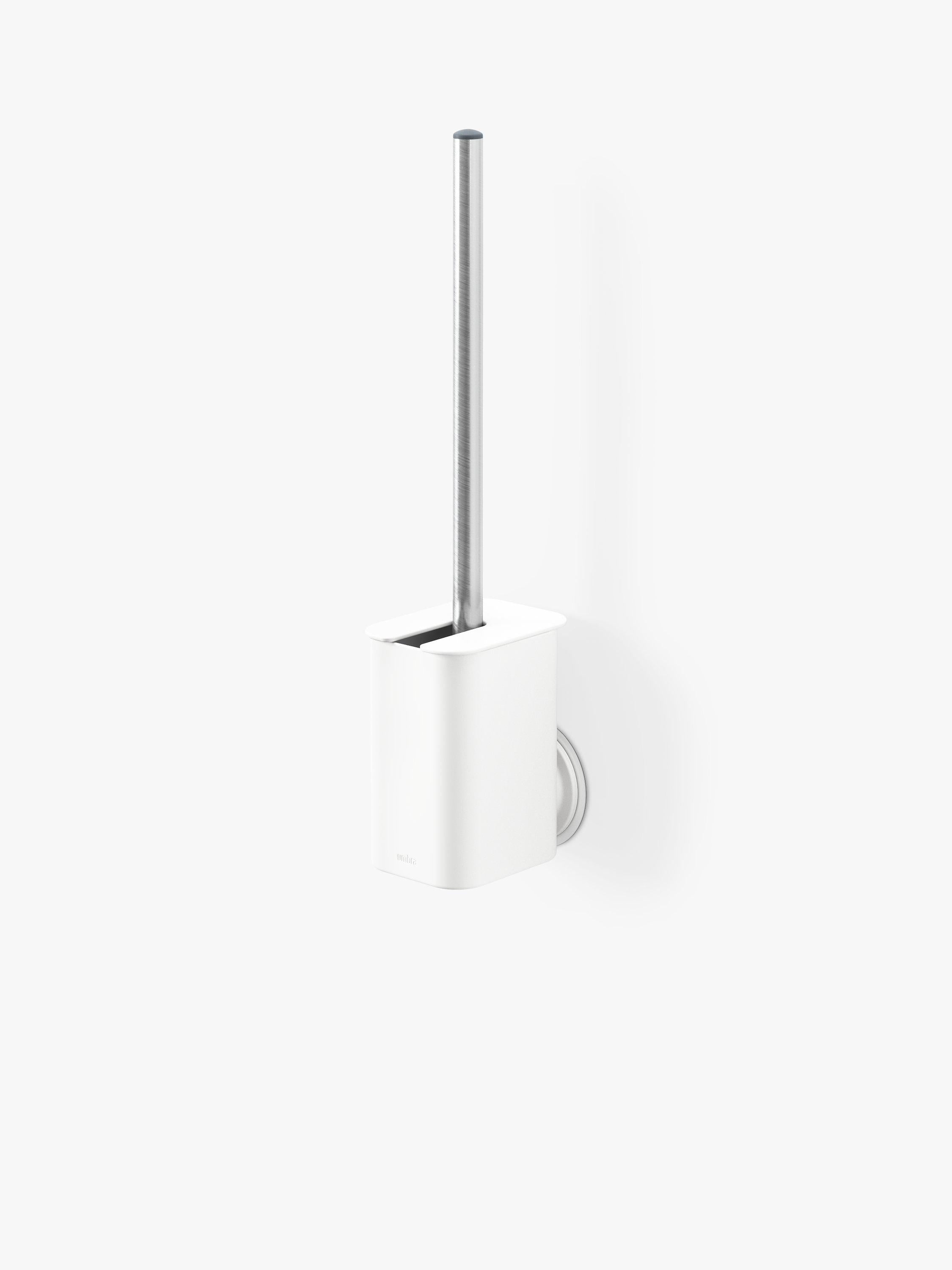 Umbra toilet brush and holder in white (British brand)