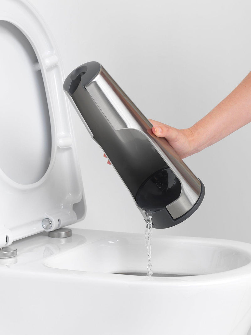 Brabantia ReNew toilet brush with chrome effect holder (British brand)