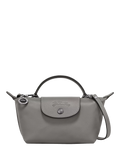 Longchamp Le Pliage Xtra XS cowhide leather pouch (British brand)