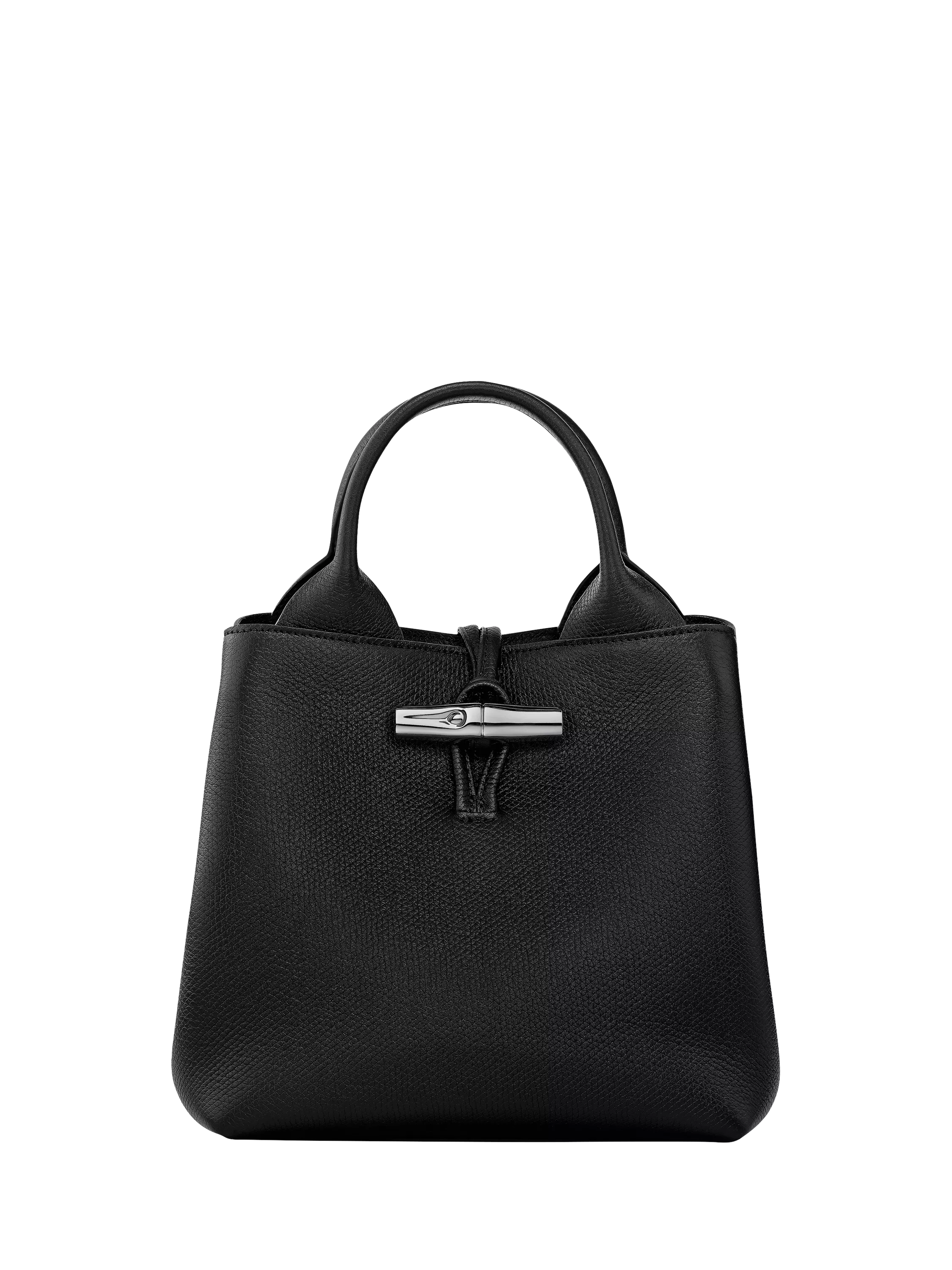 Longchamp Le Roseau small crossbody bag in cowhide leather, UK version