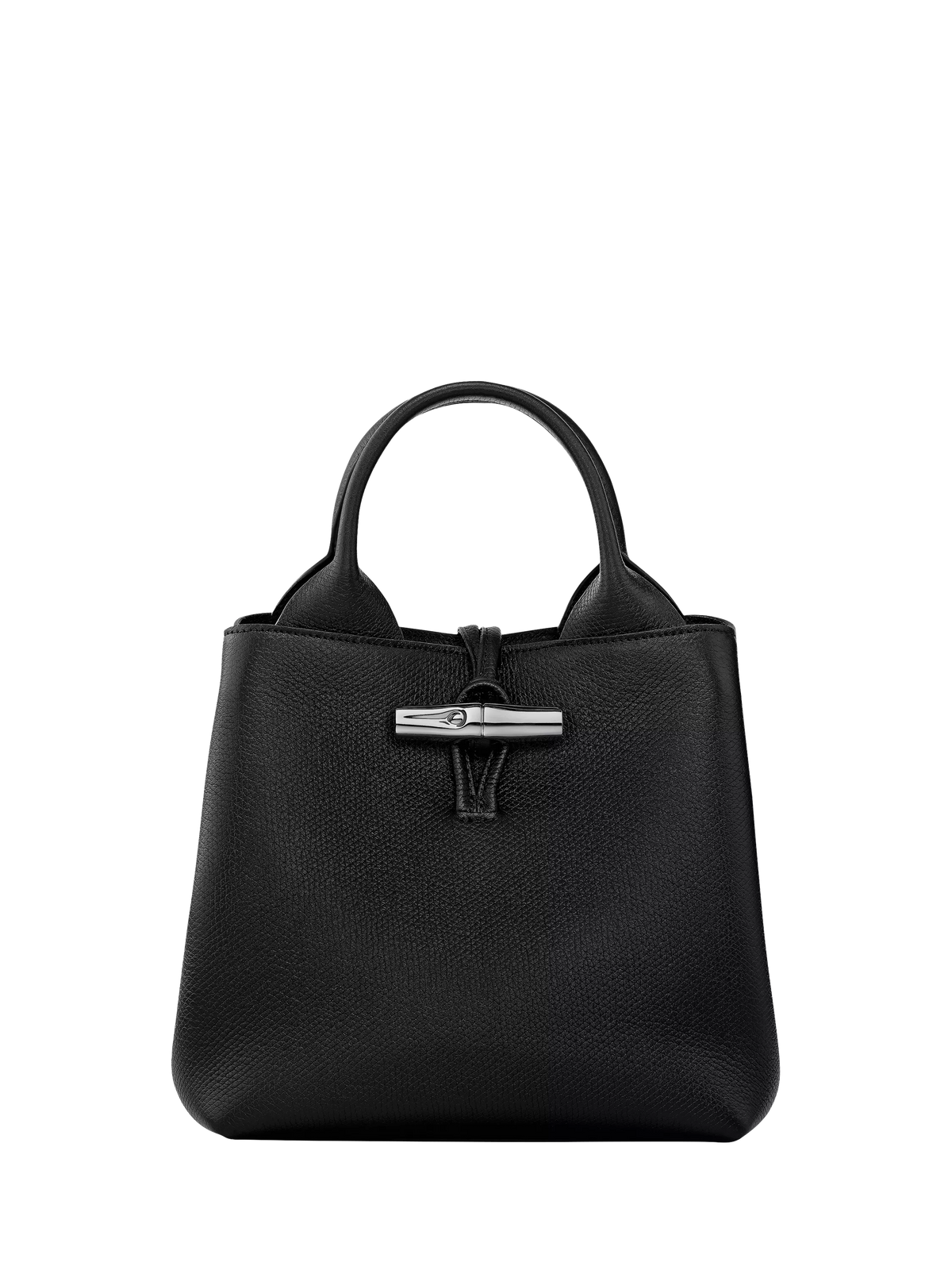 Longchamp Le Roseau small crossbody bag in cowhide leather, UK version