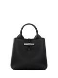 Longchamp Le Roseau small crossbody bag in cowhide leather, UK version