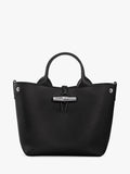 Longchamp Le Roseau small crossbody bag in cowhide leather, UK version