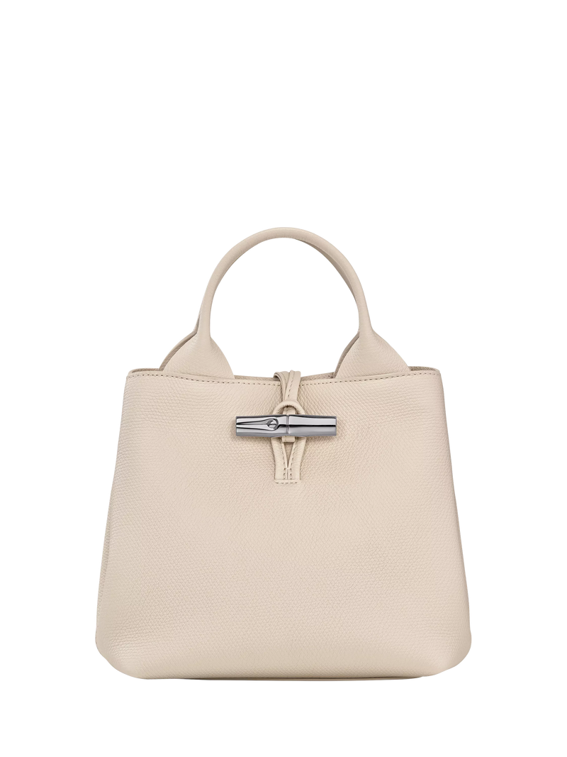 Longchamp Le Roseau Leather Small Crossbody Bag