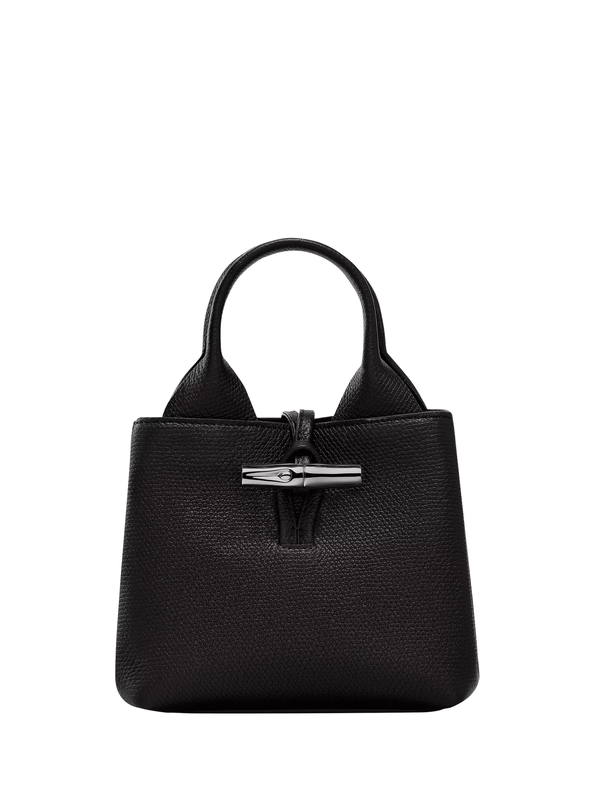 Longchamp Le Roseau XS crossbody bag grained leather, imported from the UK
