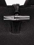 Longchamp Le Roseau XS crossbody bag grained leather, imported from the UK