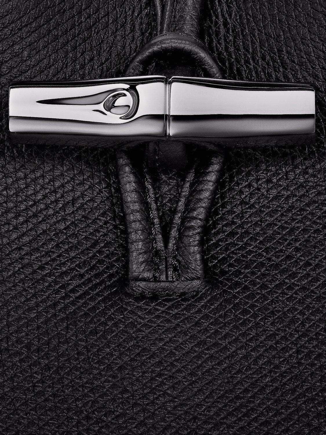Longchamp Le Roseau leather phone pouch, UK version
