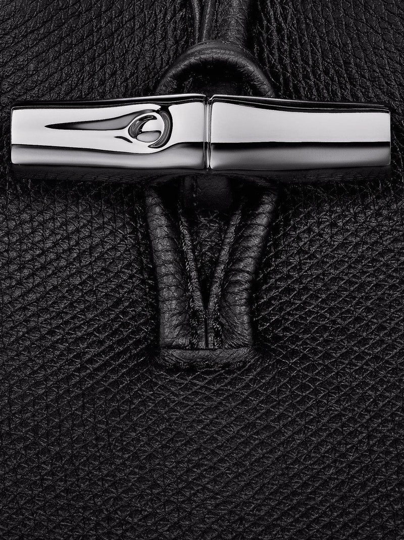 Longchamp Le Roseau leather phone pouch, UK version