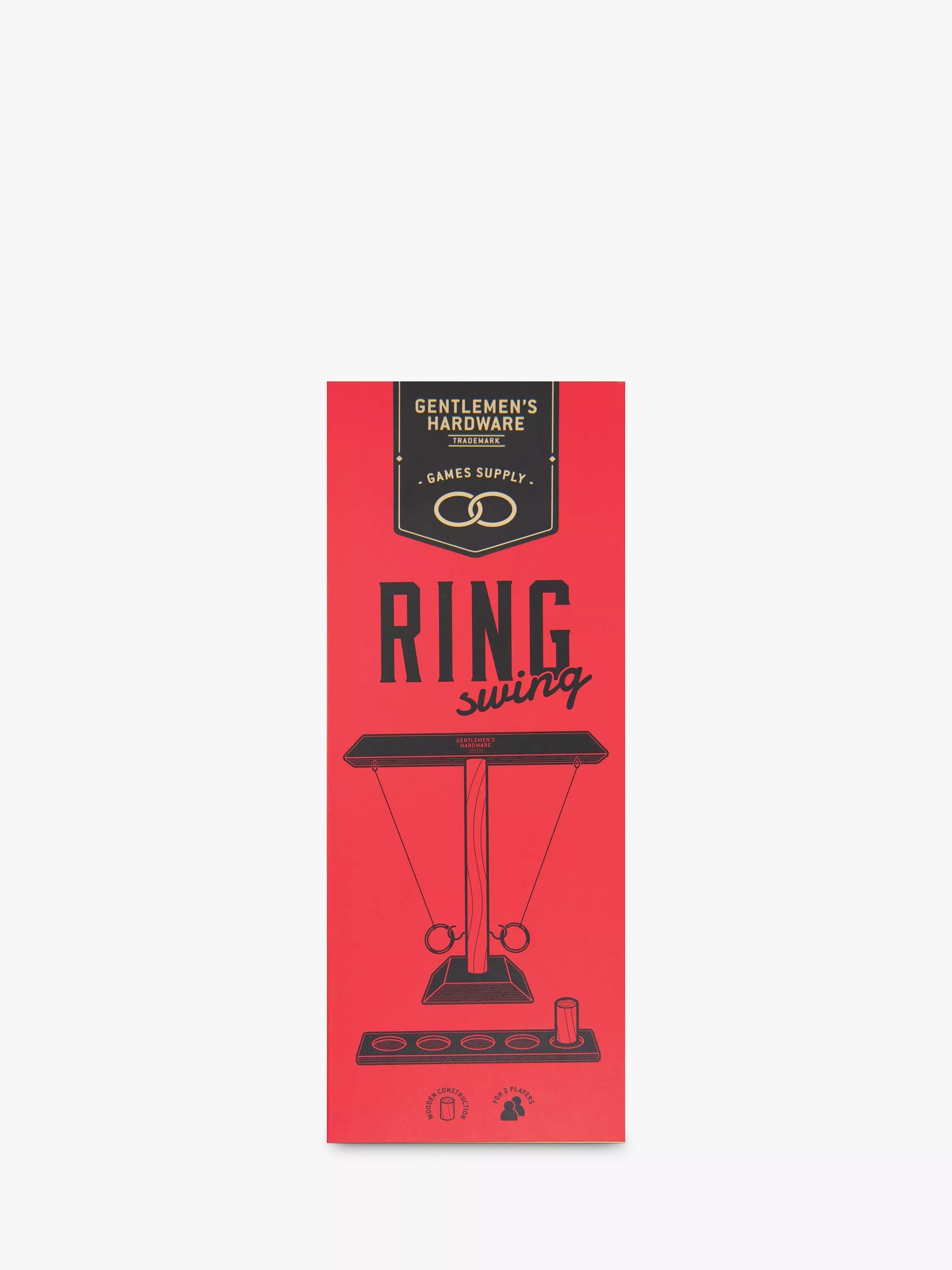 Gentlemen's Hardware Ring Swing Game board game 16 pieces, imported from the UK