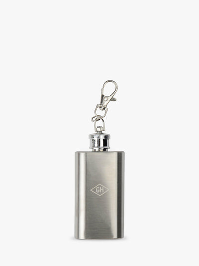 John Lewis Gentlemen's Hardware Mini Flasque en Acier Inoxydable 28ml - Acheter en ligne chez McGrocer