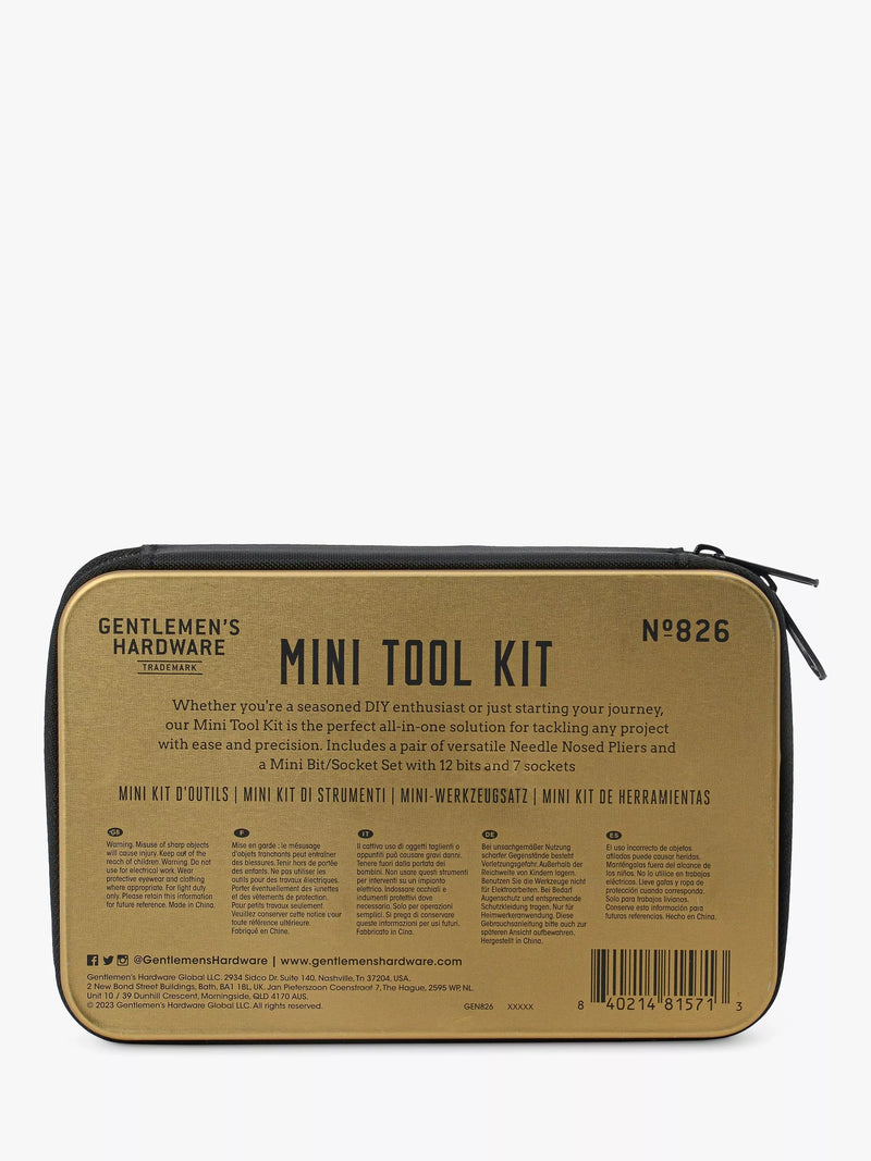 Gentlemen's Hardware mini tool kit, UK version
