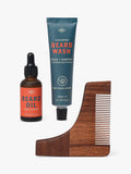 Gentlemen's Hardware beard care kit in Oak Moss scent, UK version