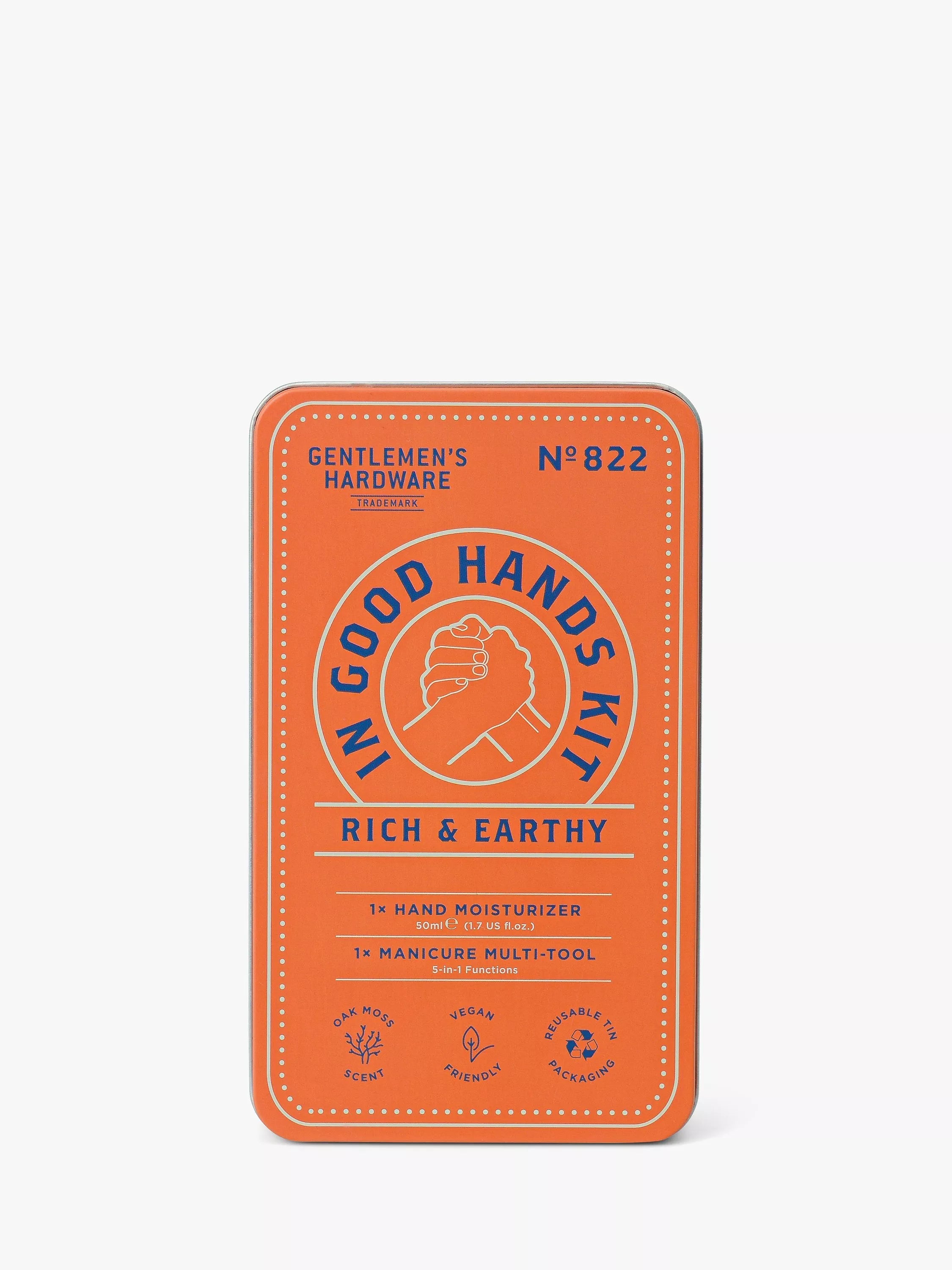 Gentlemen's Hardware Hand Care Kit Oak Moss 50ml, UK version