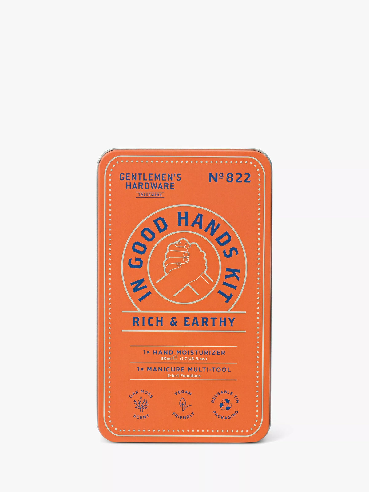 Gentlemen's Hardware Hand Care Kit Oak Moss 50ml, UK version