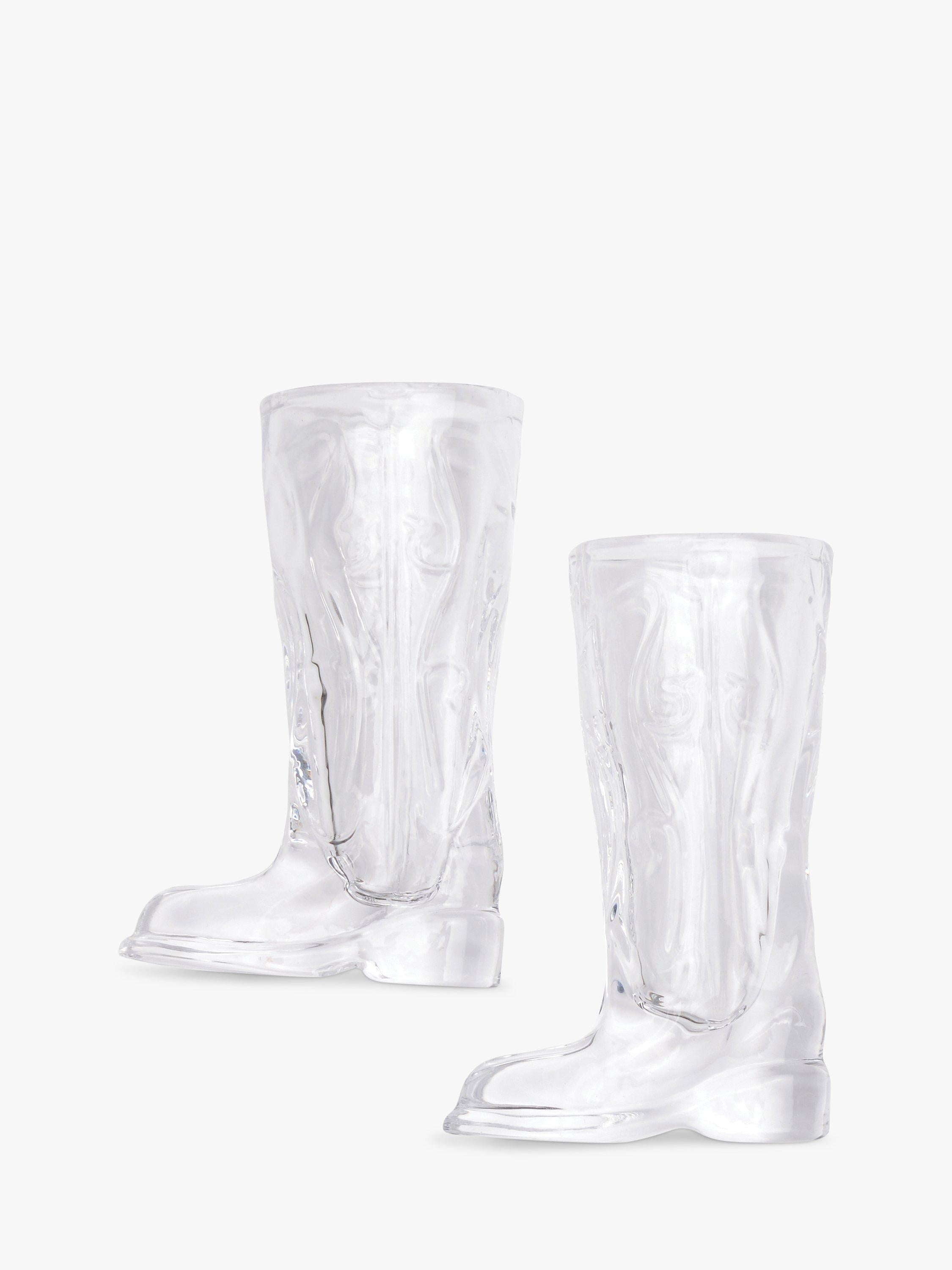 Gentlemen's Hardware Cowboy Boot Schnapsgläser Set aus 2 Stück, UK-Version