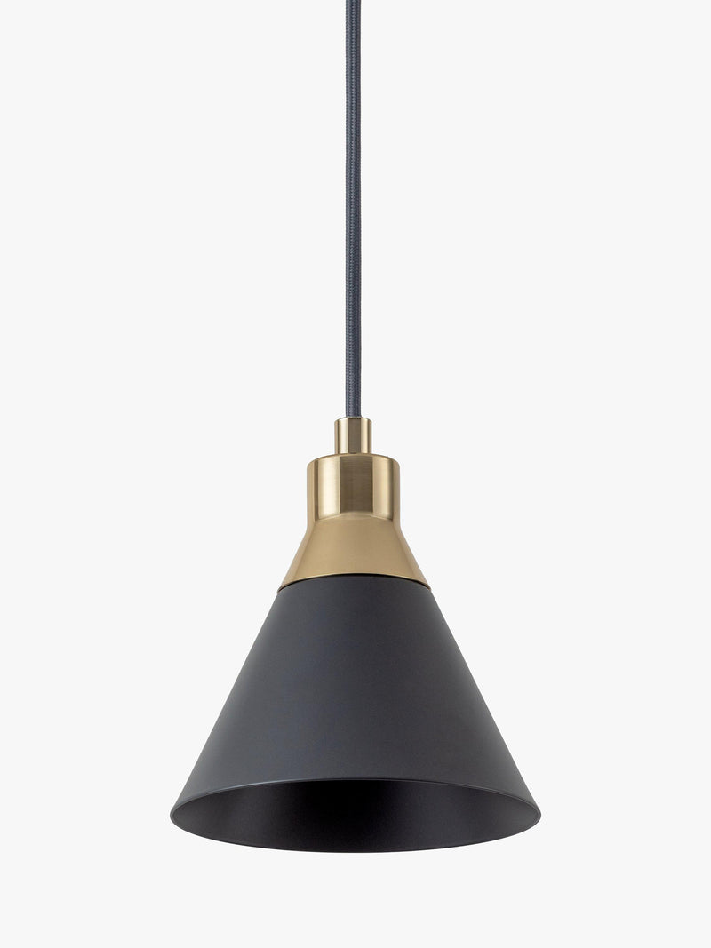 houseof cone pendant ceiling light adjustable drop 89cm - British product