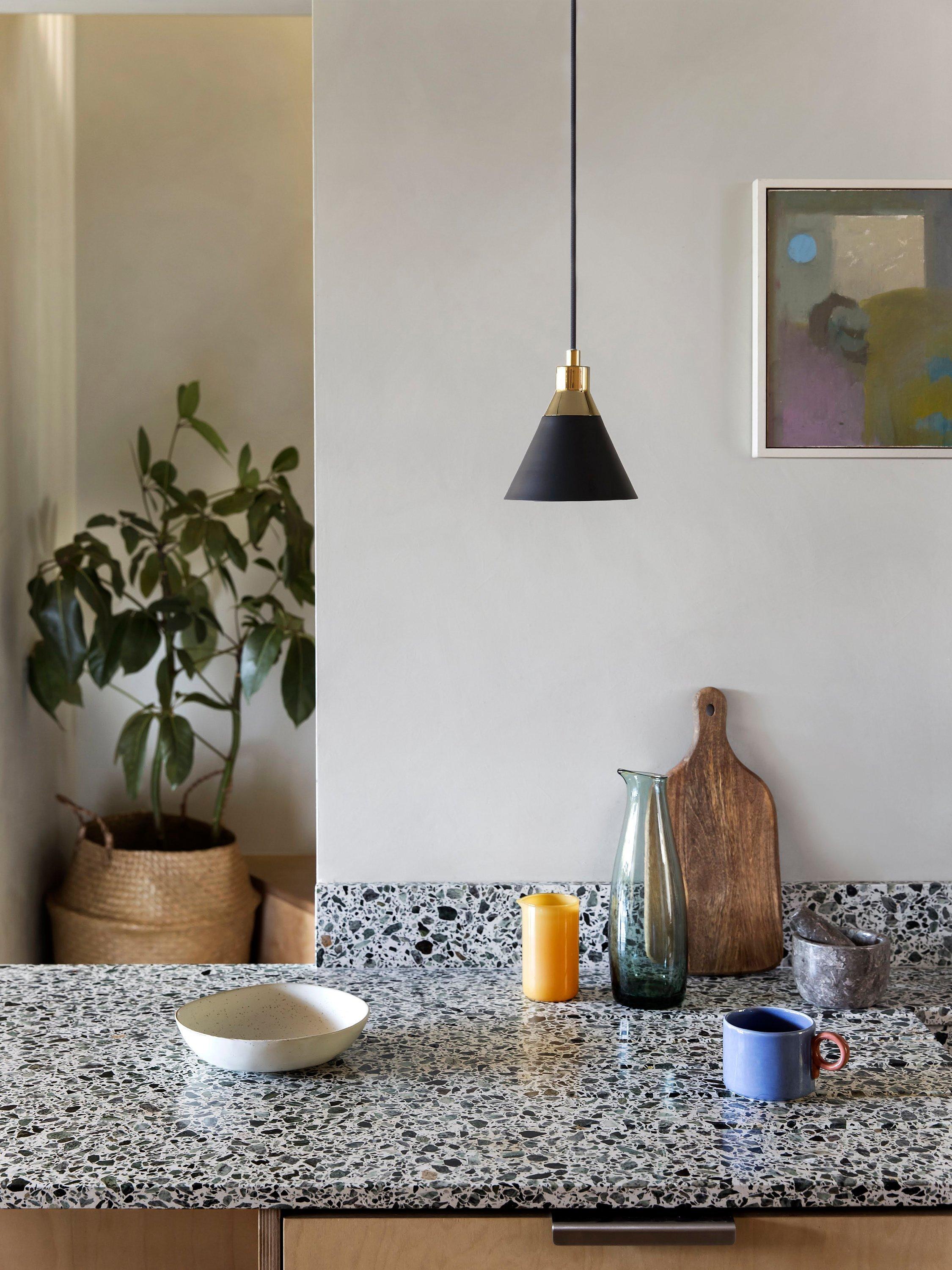 houseof cone pendant ceiling light adjustable drop 89cm - British product