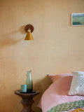 houseof adjustable cone wall light brass 20x13.5x13.5cm, imported from the UK