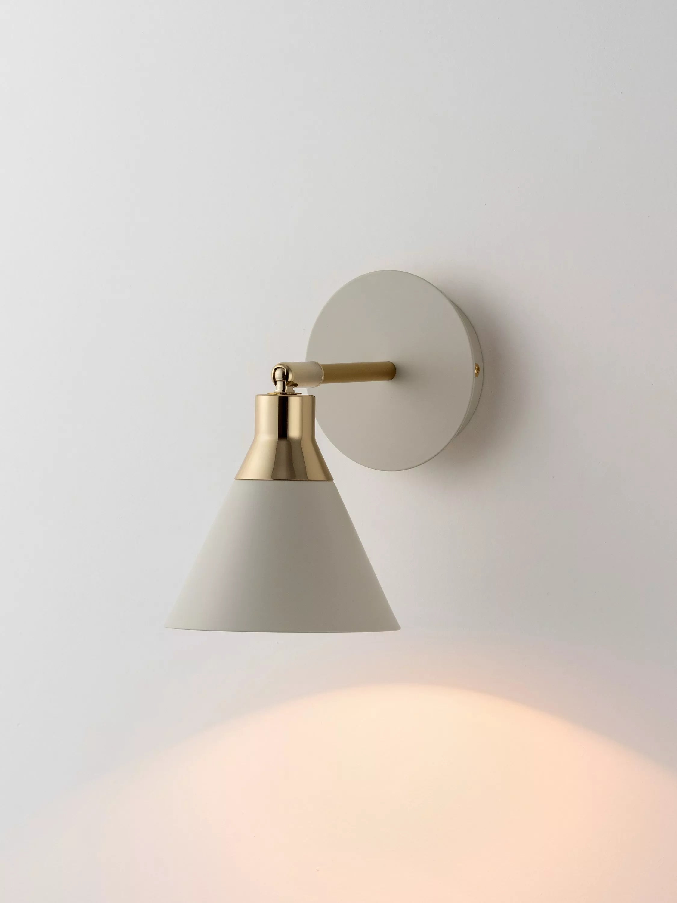 houseof adjustable cone wall light 20cm - British product