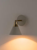 houseof adjustable cone wall light 20cm - British product