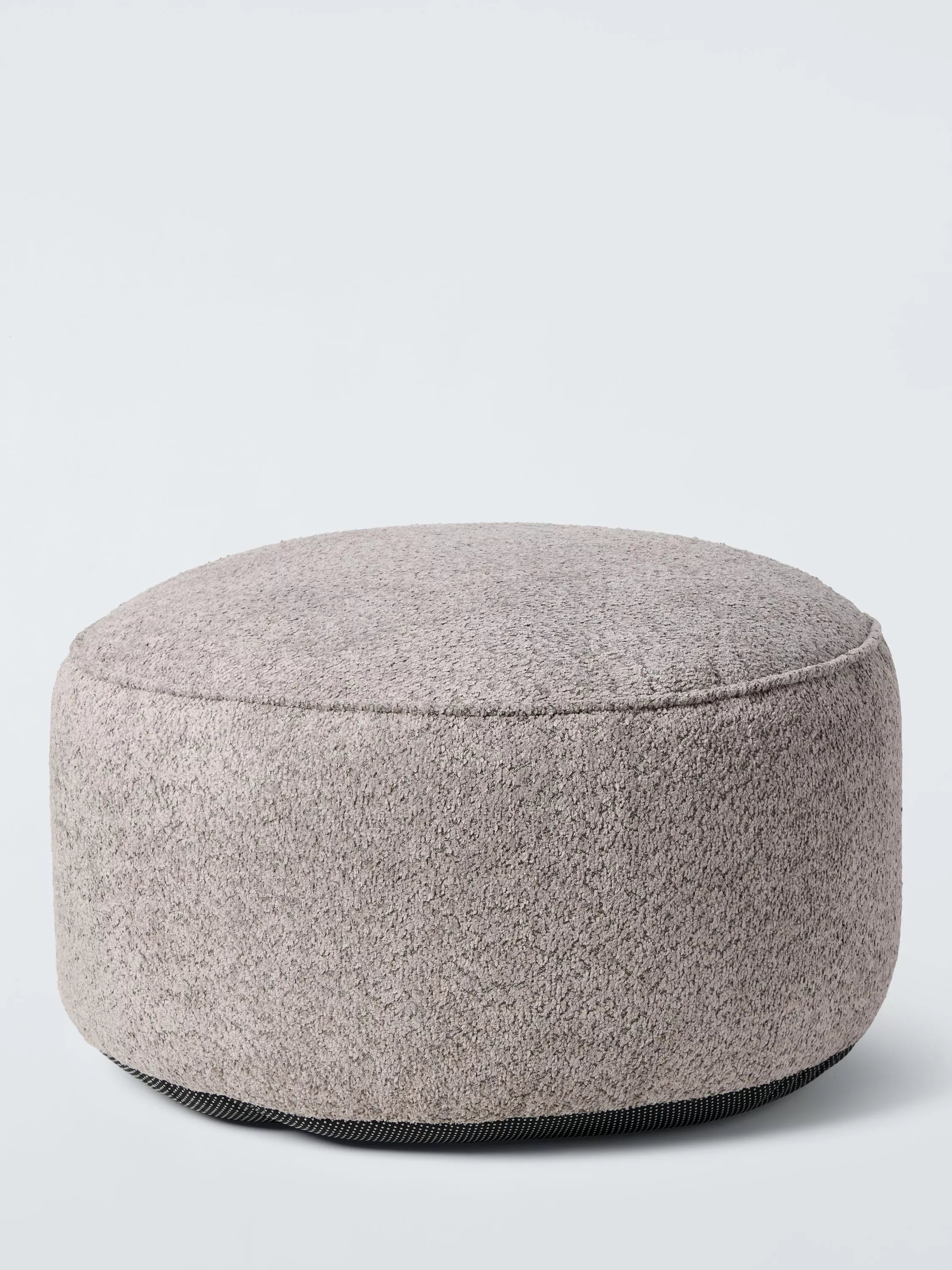 John Lewis Bouclé Sitzsack Hocker