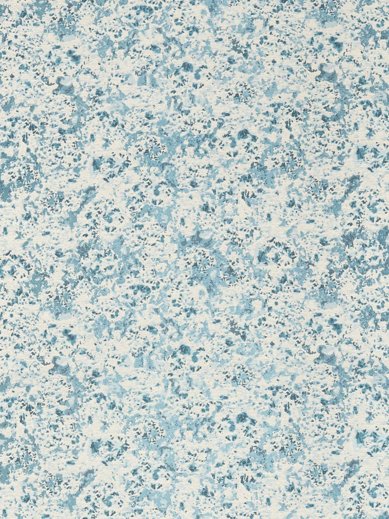 Harlequin Aconite furnishing fabric with metallic highlights, imported from the UK