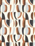 Harlequin Torillo abstract print cotton fabric 140cm - British product
