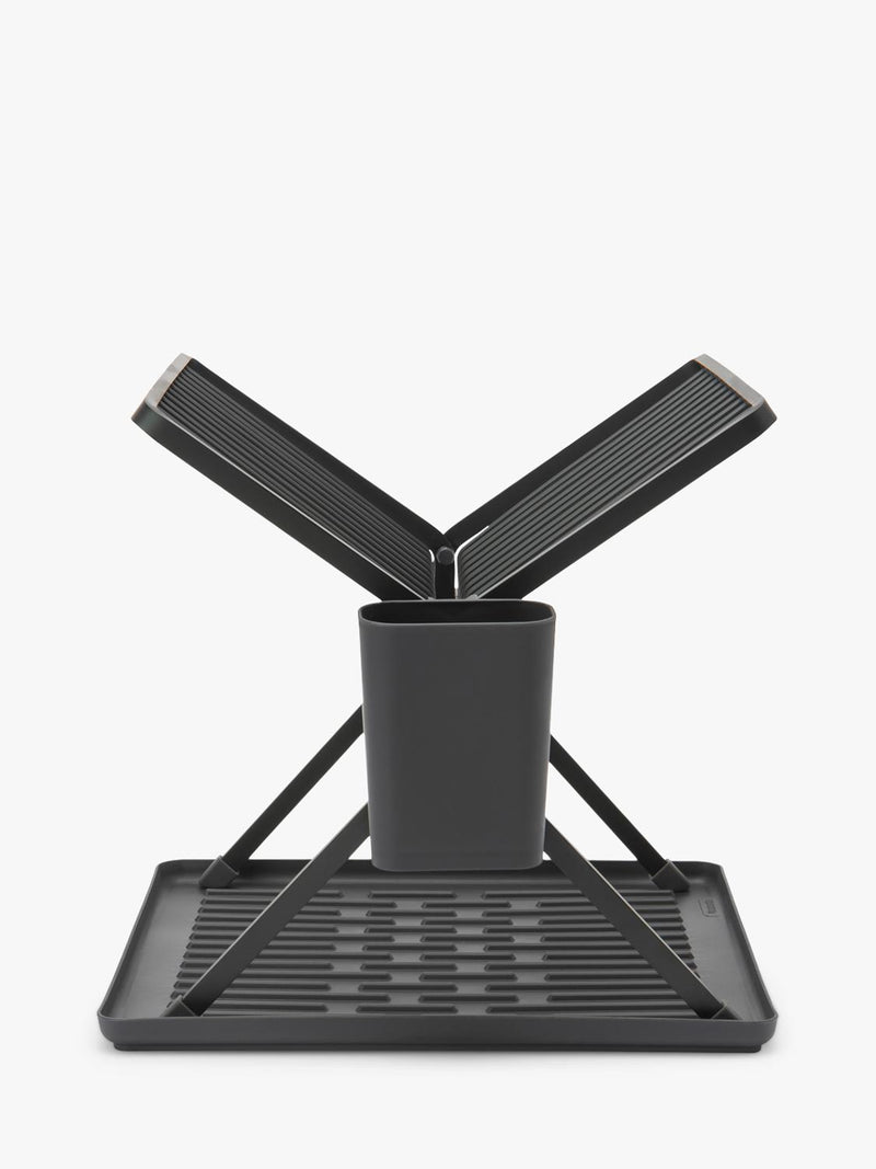 Brabantia foldable dish drying rack dark grey, imported from the UK