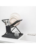 Brabantia foldable dish drying rack dark grey, imported from the UK